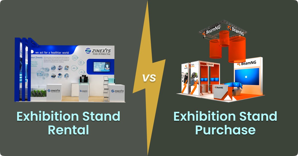 Exhibition Stand Rental vs Purchase: Which Option Is Better?