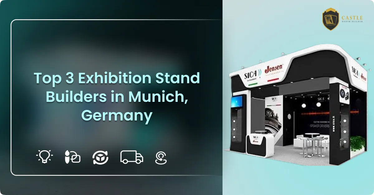 Top 3 Exhibition Stand Builders in Munich, Germany
